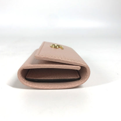 GUCCI Key case Key holder  456118 leather pink GG Marmot Double G Women Used Authentic