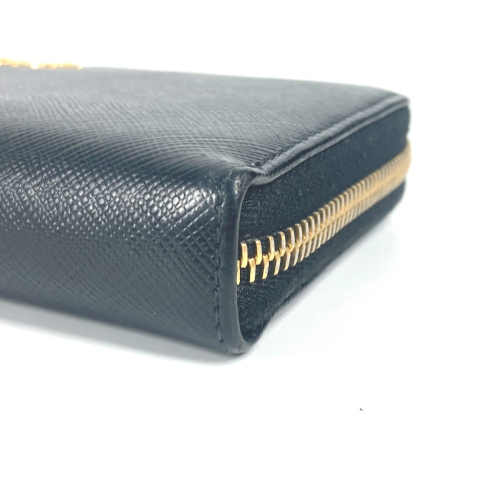 Authentic Prada shops long zippy wallet