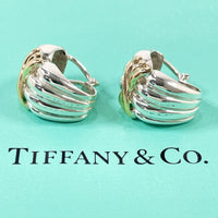 TIFFANY&Co. Earring Silver925, K18 Gold Silver Women Used Authentic