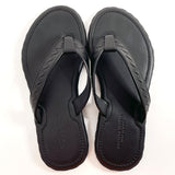 BOTTEGAVENETA Beach sandal INTRECCIATO leather 474942 black Used Authentic