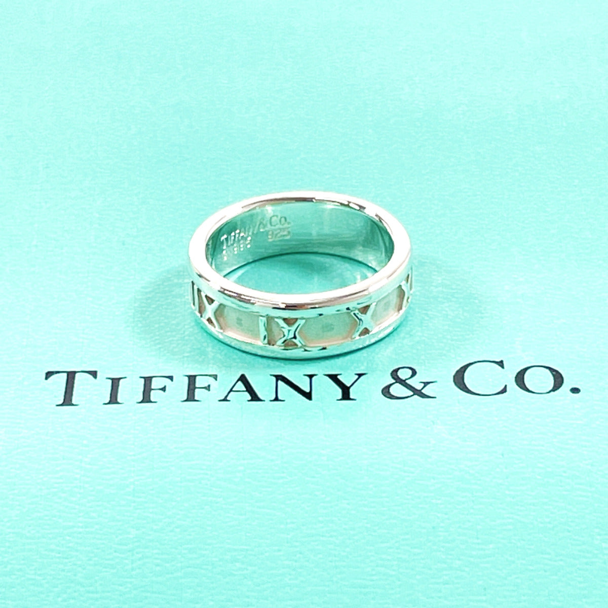 TIFFANY&Co. Ring Silver925 Silver Atlas