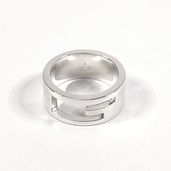 GUCCI Ring Branded Cutout G Silver925 Silver Women Used Authentic