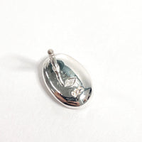 CHANEL Pierce Beans Silver925 Silver Women Used Authentic