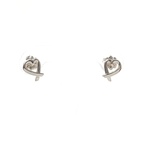TIFFANY&Co. Pierce Paloma Picasso Loving heart Silver925 Silver Women Used Authentic