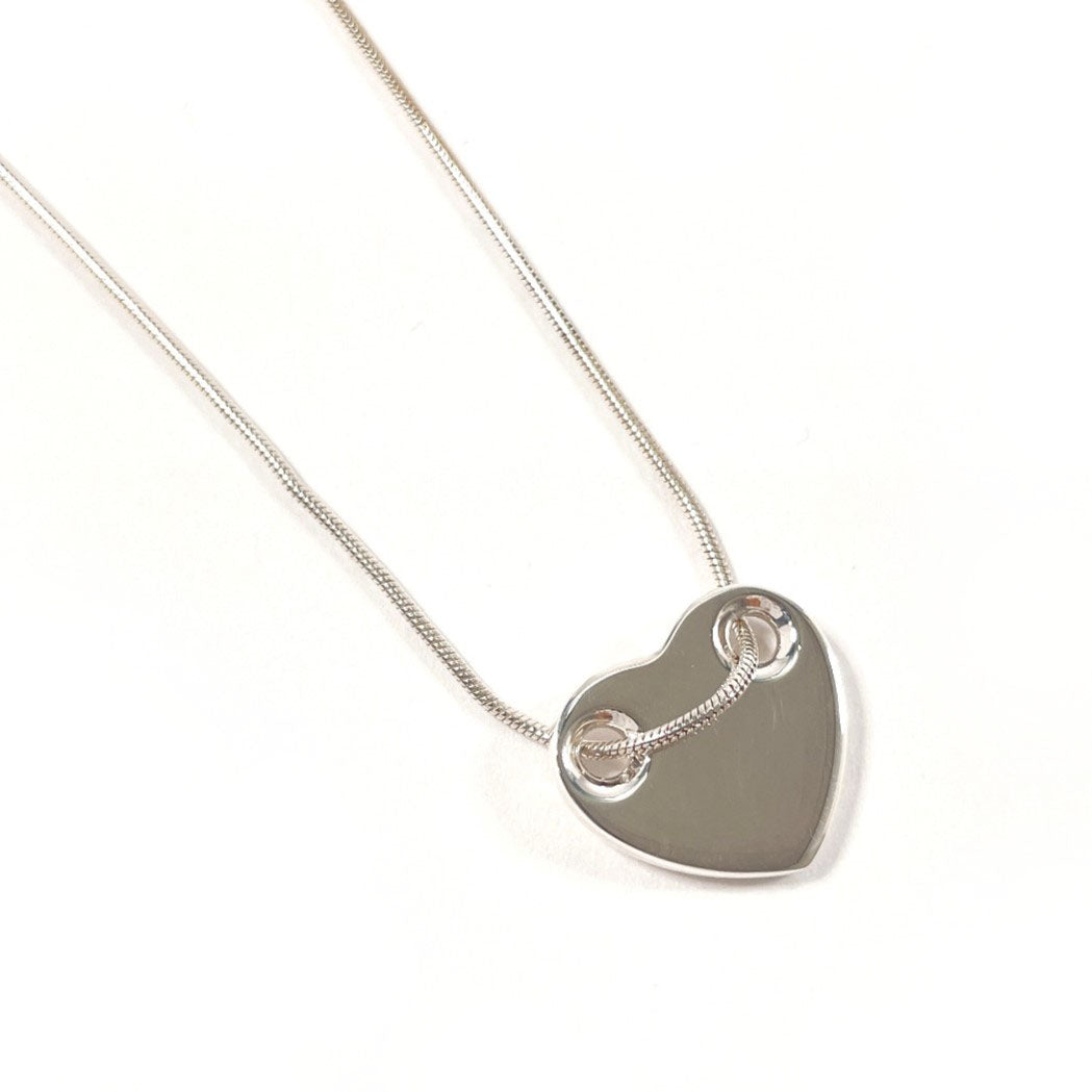 TIFFANY&Co. Necklace Silver925 Silver Heart plate