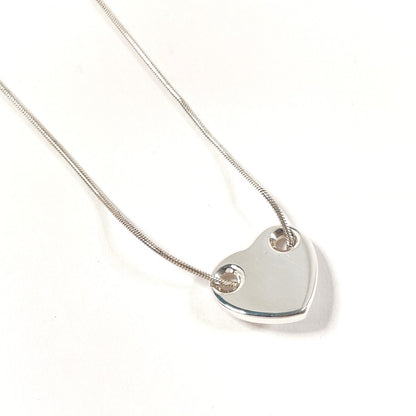 TIFFANY&Co. Necklace Silver925 Silver Heart plate