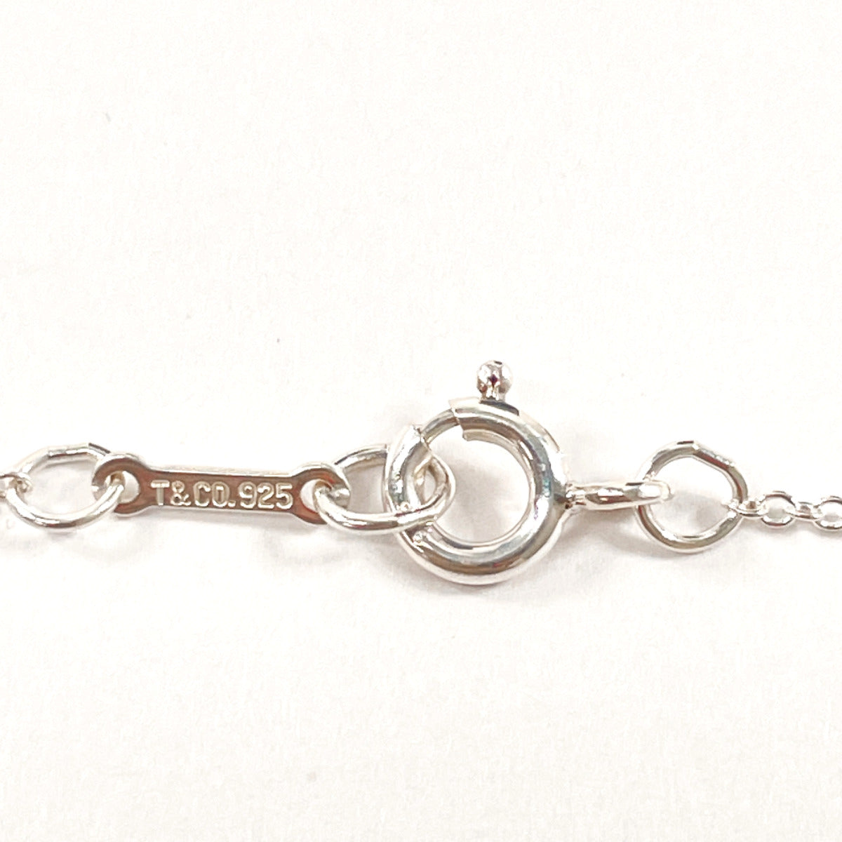 TIFFANY&Co. Necklace Silver925 Silver Double loop El Saperetti