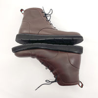 GUCCI boots Lace up leather 295193 Brown mens Used Authentic