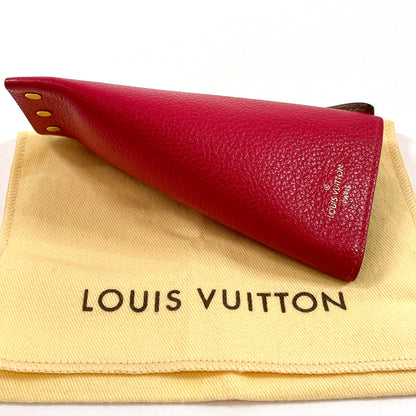 LOUIS VUITTON Key case Key holder  M61482 leather pink Courier Taurillon Clemence Multicles Berlango Women Used Authentic