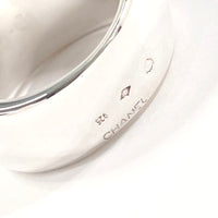 CHANEL Ring logo Silver925 Silver Women Used Authentic