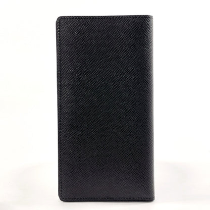 LOUIS VUITTON Bill Compartment M32662 Taiga black Portefeuille Ron