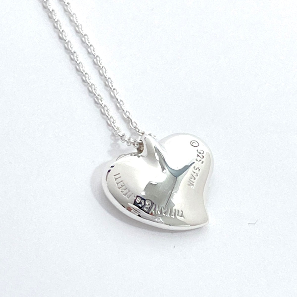 TIFFANY&Co. Necklace Silver925 Silver El Saperetti Full heart