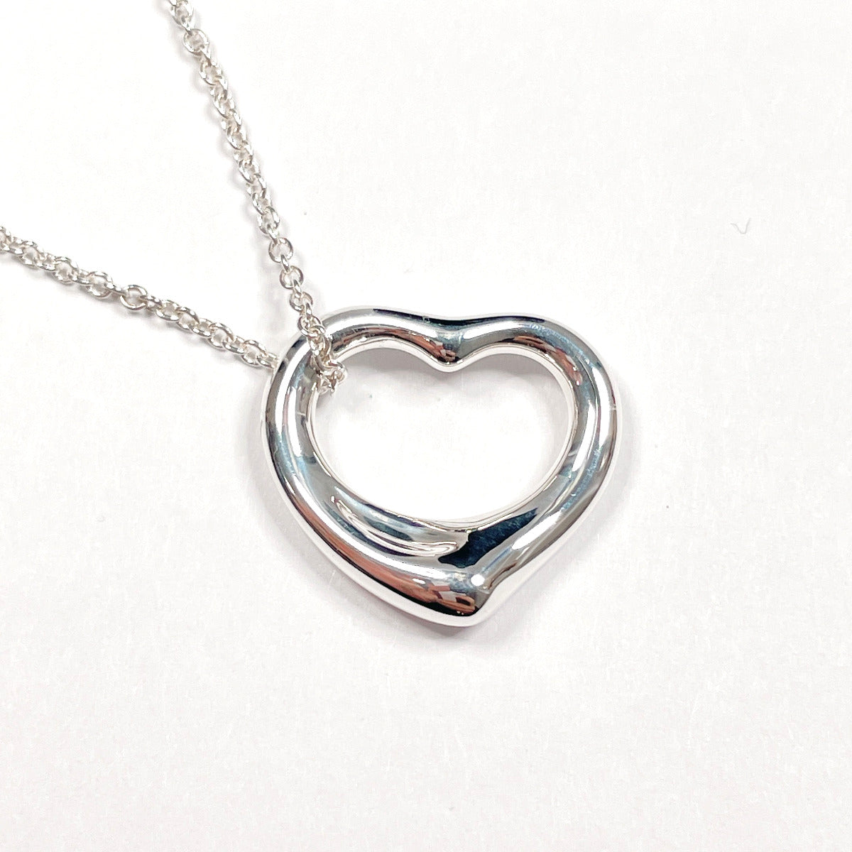 TIFFANY&Co. Necklace Silver925 Silver El Saperetti Open heart