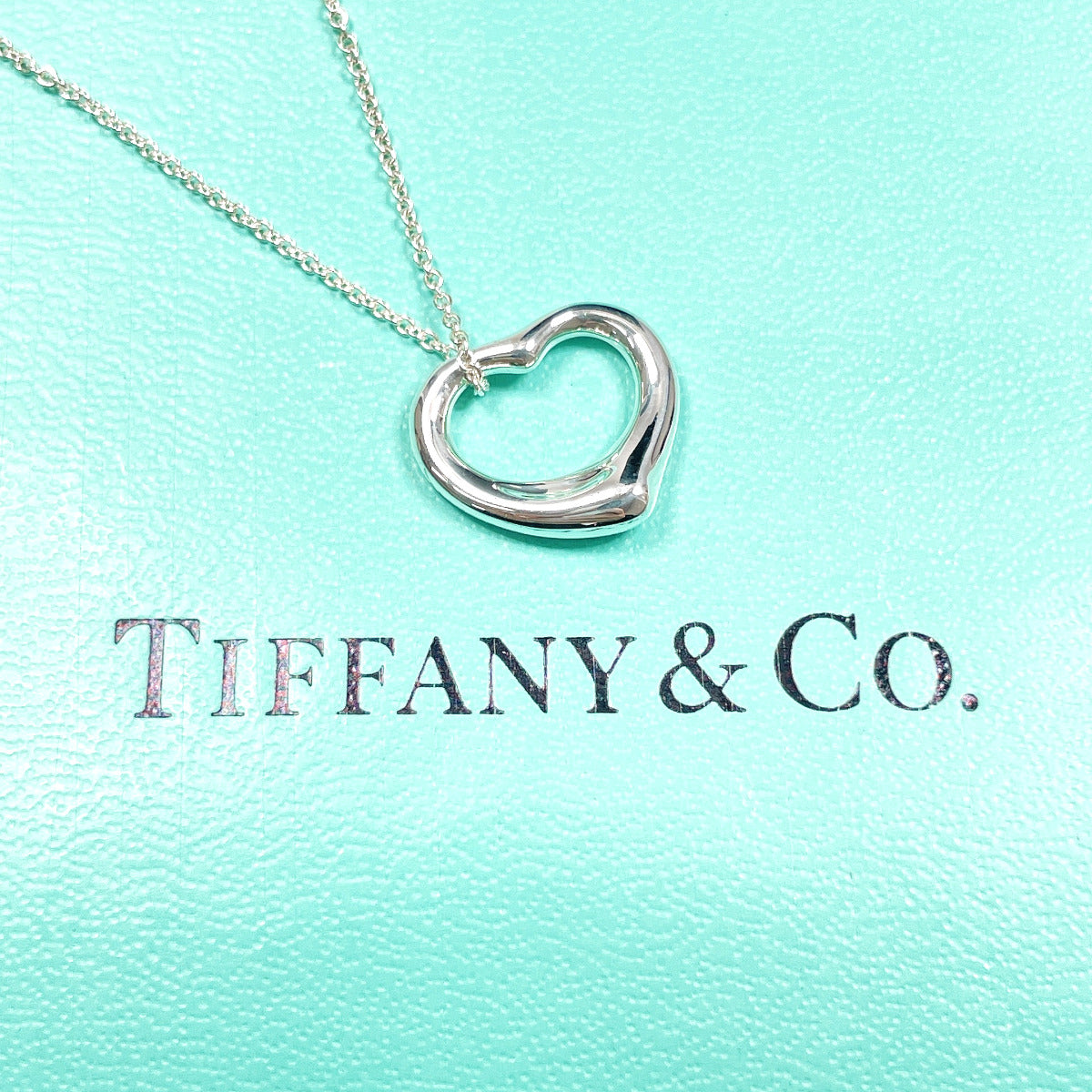 TIFFANY&Co. Necklace Silver925 Silver El Saperetti Open heart