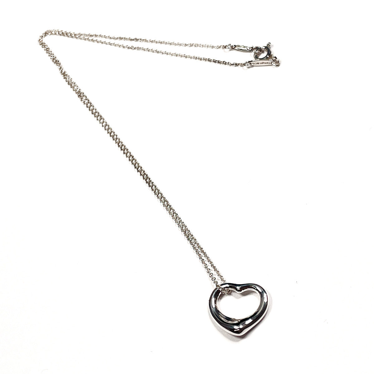 TIFFANY&Co. Necklace Silver925 Silver El Saperetti Open heart