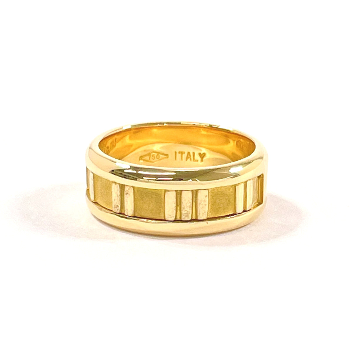 TIFFANY&Co. Ring K18 yellow gold gold Atlas Women Used Authentic