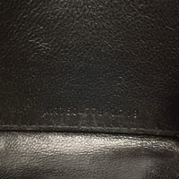 SAINT LAURENT PARIS Coin case Zip Around Card Case leather MRT504778 green unisex Used Authentic