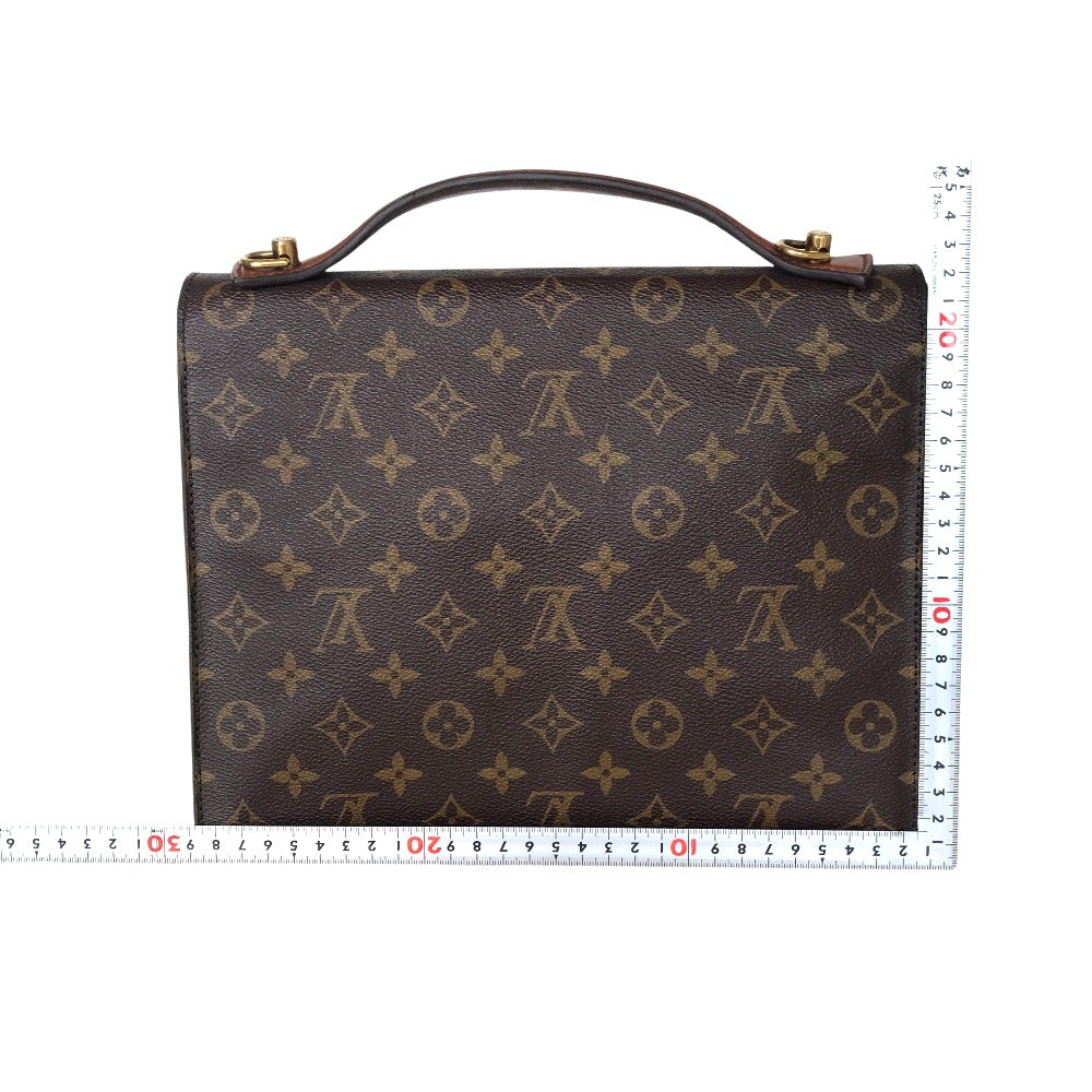 LOUIS VUITTON Handbag M51185 Monogram canvas Brown Shoulder Bag Monceau28