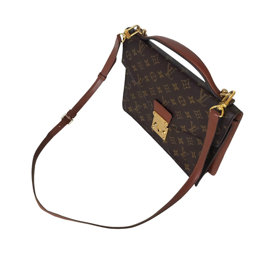 LOUIS VUITTON Handbag M51185 Monogram canvas Brown Shoulder Bag Monceau28