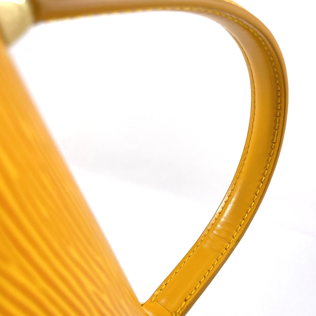 LOUIS VUITTON Handbag M52379 Epi Leather yellow Malesherbes