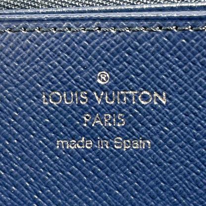 LOUIS VUITTON Long Wallet Purse M68841 leather Monogram Giant blue Zippy Wallet Escal