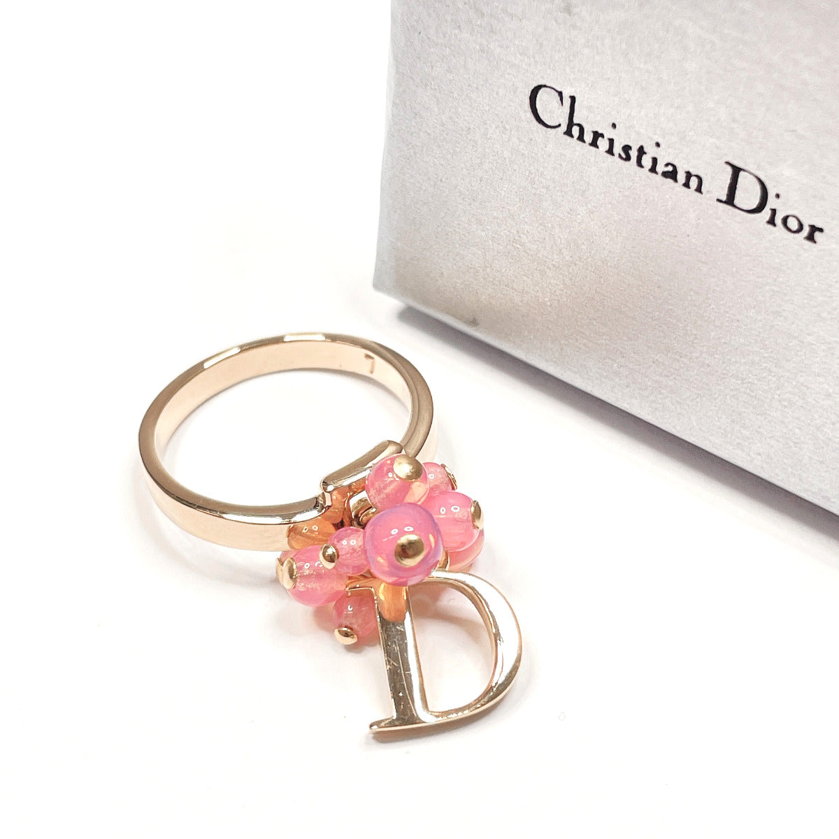 Christian Dior Ring metal gold 7