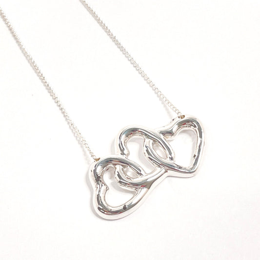 TIFFANY&Co. Necklace Silver925 Silver Triple heart