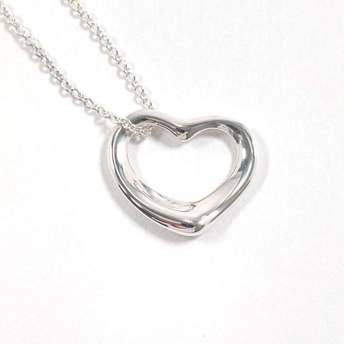 TIFFANY&Co. Necklace Silver925 Silver El Saperetti Open heart