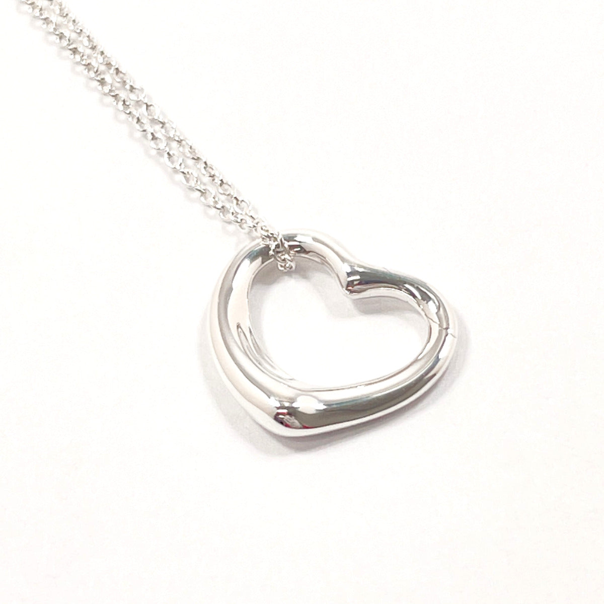 TIFFANY&Co. Necklace Silver925 Silver El Saperetti Open heart