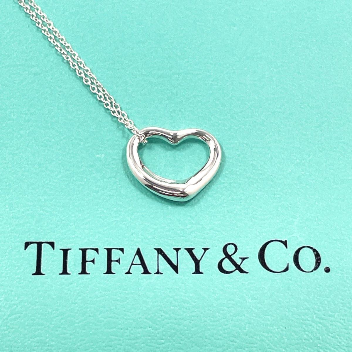 TIFFANY&Co. Necklace Silver925 Silver El Saperetti Open heart