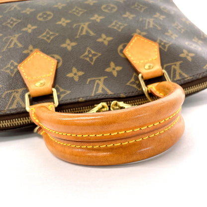 LOUIS VUITTON Handbag M51130 Monogram canvas, tanned leather Brown Alma Women Used Authentic