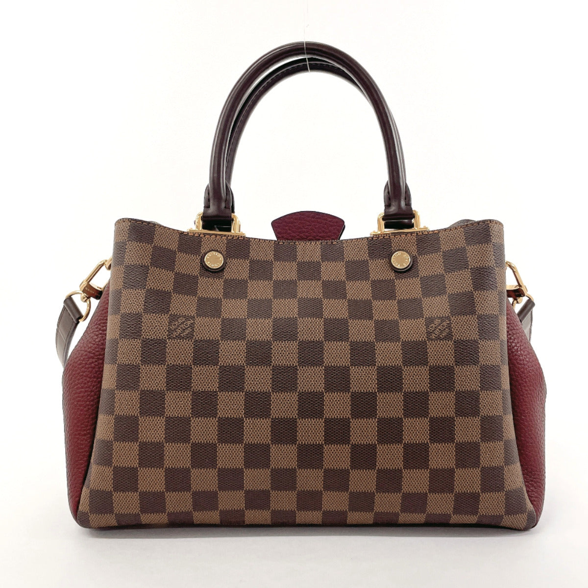 LOUIS VUITTON Handbag N41675 Damier Brown 2WAY Brittany Women Used Authentic