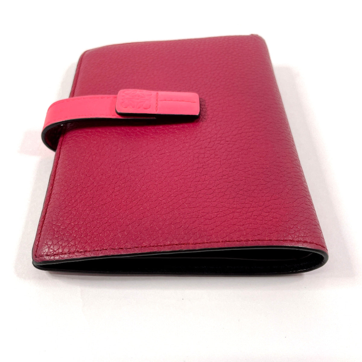 LOEWE Bifold Wallet leather pink Bar Tikal Wallet Medium