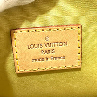 LOUIS VUITTON Handbag M91615 Monogram Vernis Yellow green type Monogram Vernis Alma PM Women Used Authentic