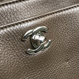 CHANEL Tote Bag Bag 2WAY CC COCO Mark Executive Calf leather A15206 Brown Women Used Authentic