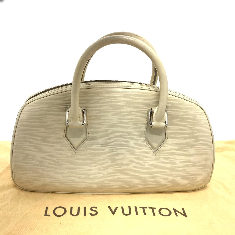 LOUIS VUITTON Handbag M5285J Epi Leather white Epi jasmine Women Used Authentic