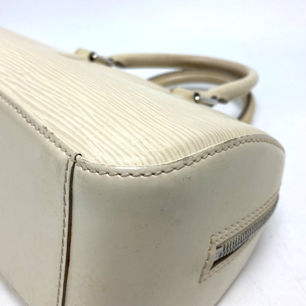 LOUIS VUITTON Handbag M5285J Epi Leather white Epi jasmine Women Used Authentic