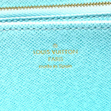 LOUIS VUITTON Long Wallet Purse M80360 Monogram canvas blue Monogram Giant By the pool Women Used Authentic