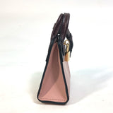 LOUIS VUITTON key ring MP1787 leather pink City steamer Women Used Authentic
