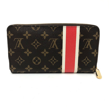 LOUIS VUITTON Long Wallet Purse M66553 Monogram canvas Brown Monogram China Run mens Used Authentic