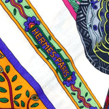 HERMES scarf Silk / cashmere multicolor unicorn dream Carre140 Women Used Authentic