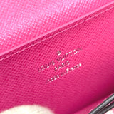 LOUIS VUITTON Card Case M69345 Epi Leather pink epi pass case pass case Twist Shrutikukart S Women Used Authentic
