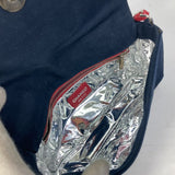 CHANEL Shoulder Bag Chain bag shoulder bag vintage NO.5 Number 5 Canvas / leather Navy Women Used Authentic
