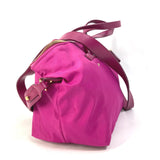 Salvatore Ferragamo Handbag 2WAY Shoulder Bag Gancini Tote Bag Nylon / leather Pink type Women Used Authentic