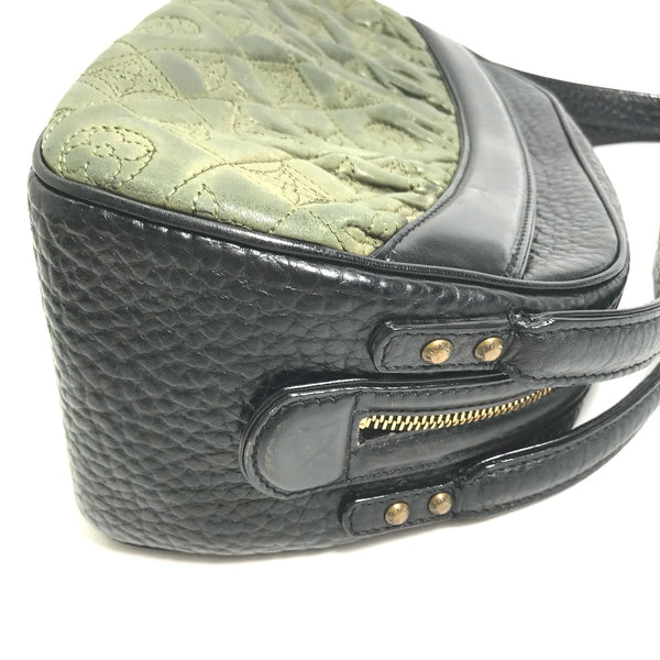 LOUIS VUITTON Handbag Shoulder Bag Shoulder Bag Monogram Vienna Clara leather M95107 Khaki / Black Women Used Authentic
