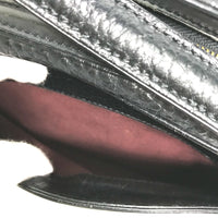 LOUIS VUITTON Handbag M95107 leather Khaki / Black Monogram Vienna Clara Women Used Authentic