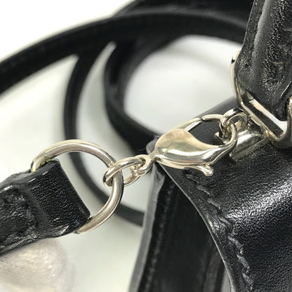 GUCCI Shoulder Bag 007.090.0234 leather black Mini bag Women Used Authentic