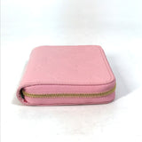 LOUIS VUITTON Coin case M81891 Monogram Vernis pink Monogram Vernis Zip around purse Women Used Authentic