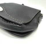 FENDI Shoulder Bag Cross body bag Celeria leather 8BT116 black unisex(Unisex) Used Authentic
