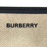 BURBERRY Tote Bag bag large logo soft belt Canvas / leather 80313181 beige Women Used Authentic